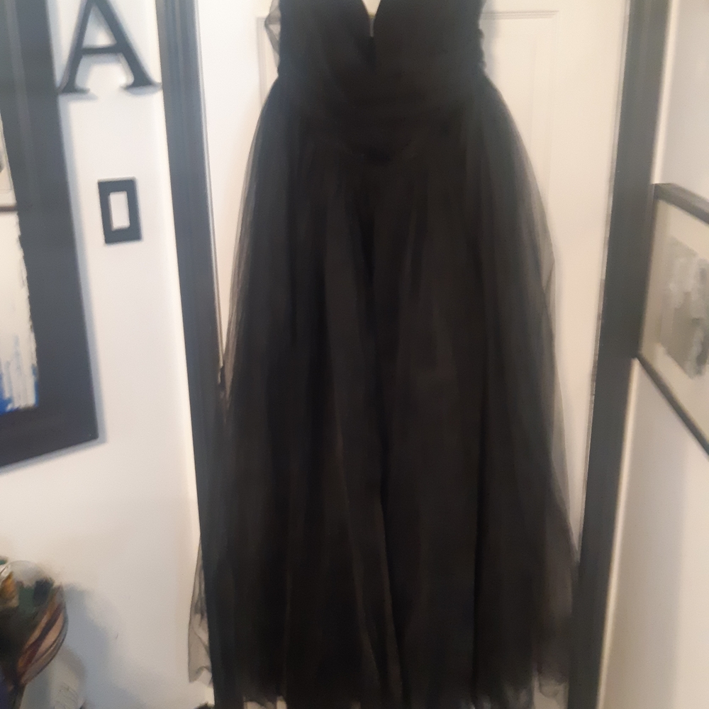 Elegant Black Prom Dress